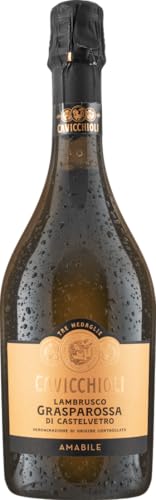 Amabile Rosso Lambrusco di Grasparossa DOC halbtrocken (1x 0.75l) von Cavicchioli