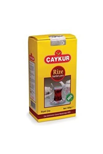 Caykur Schwarzer Tee Rize Turist Cayi, 6er Pack (1 x 500 g) von Caykur