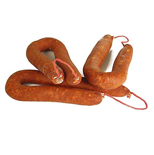 Chorizo Casero Picante Cecinas, hufeisenförmig, ca.500g von Cecinas Nieto S.C.