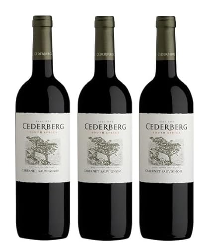 3x 0,75l - 2019er - Cederberg - Cabernet Sauvignon - Cederberg W.O. - Südafrika - Rotwein trocken von Cederberg