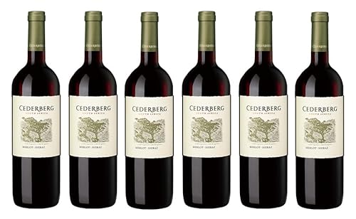 6x 0,75l - 2022er - Cederberg - Merlot & Shiraz - Cederberg W.O. - Südafrika - Rotwein trocken von Cederberg