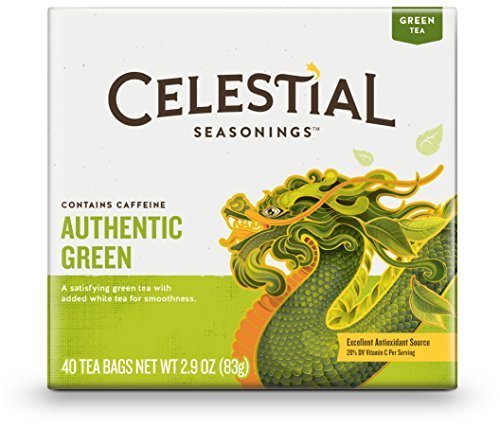 Authentischer grüner Tee von Celestial Seasonings – 40, 6 Stück von Celestial Seasonings