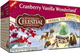 Celestial Seasonings Cranberry Vanilla Wonderland Holiday Tea 20 ct 2 Boxen (2 Boxen) von Celestial Seasonings