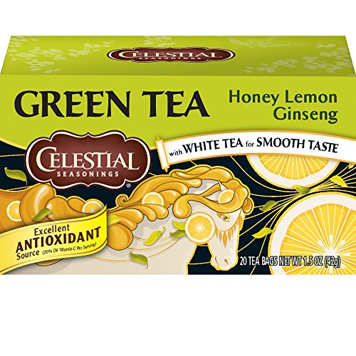 Celestial Seasonings Grüner Tee, Honig Zitrone Ginseng, 20 Stück von Celestial Seasonings