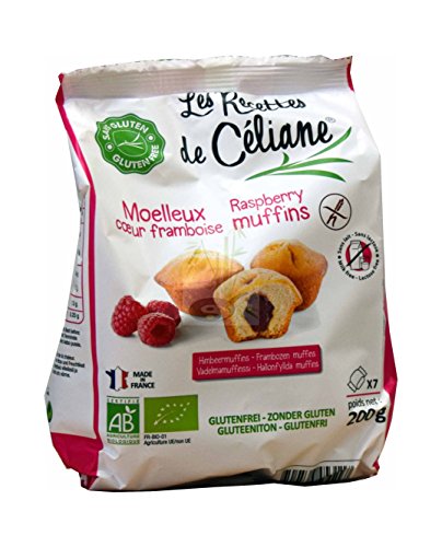 Celiane - Mini-Himbeer-Muffins glutenfrei laktosefrei - 200 g von Celiane