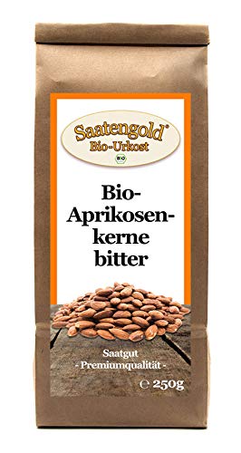 Cellavita Bio-Aprikosenkerne -bitter- (Bio, Vegan & natürlich) Qualität Aprikosen Kerne - 250g von Cellavita