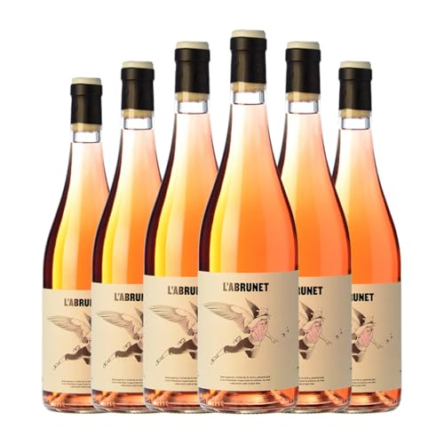 Frisach L'Abrunet Rosat Terra Alta 75 cl Rosé-Wein (Karton mit 6 Flaschen von 75 cl) von Celler Frisach