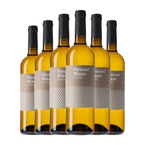 La Vinyeta Heusss Blanc Sense Sulfits Empordà 75 cl Weißwein (Karton mit 6 Flaschen von 75 cl) von Celler La Vinyeta