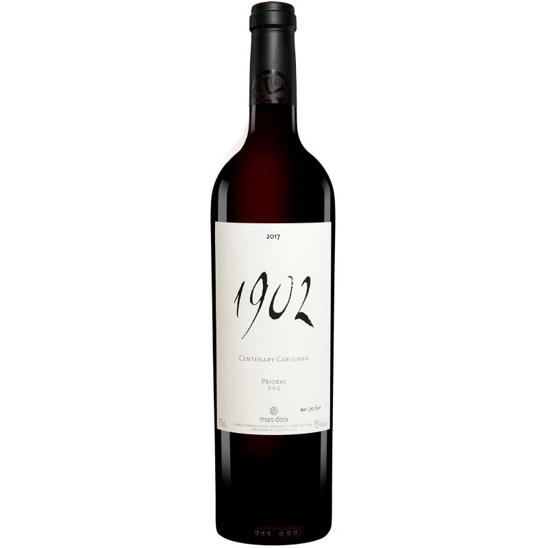 Mas Doix »1902« Centenary Carignan 2017  0.75L 15% Vol. Rotwein Trocken aus Spanien von Celler Mas Doix