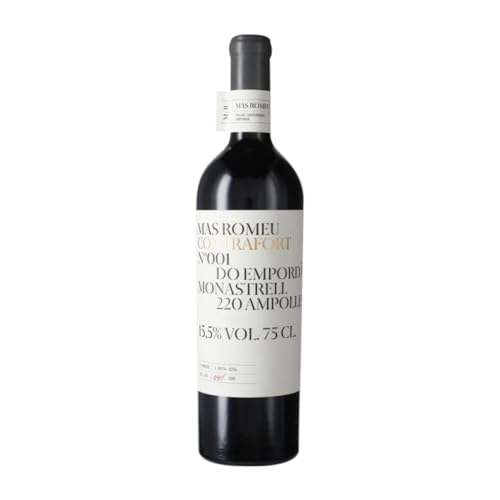 Mas Romeu Contrafort 001 Monastrell Empordà 75 cl Rotwein von Celler Mas Romeu