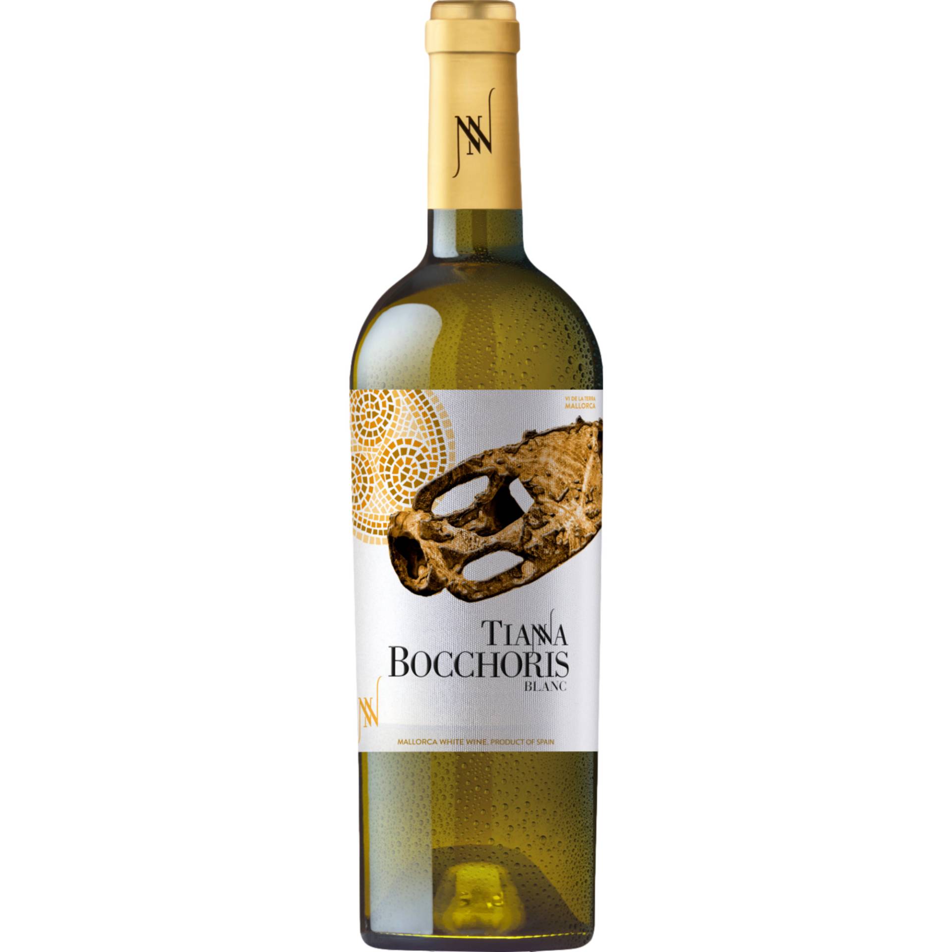 Tianna Bocchoris Blanc Bio, Vino de la Tierra Mallorca, Balearische Inseln, 2022, Weißwein von Celler Tianna Negre, Camí des Mitjans E-07350 Binissalem - Mallorca