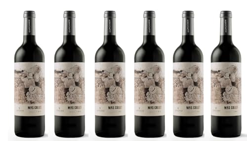 6x Mas Collet Kirscharomen Blaubeeren weiche Eichen- und Röstaromen Celler de Capcanes Monsant Cabernet Sauvignon Garnacha Cariñena ein Genuss, der keine Grenzen kennt von Celler de Capcanes