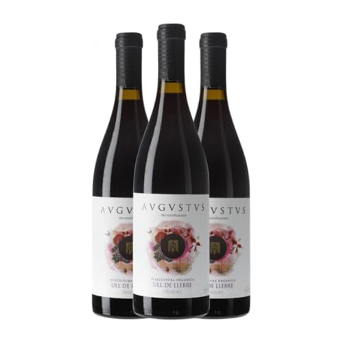 Augustus Microvinificacions Tempranillo Penedès 75 cl Rotwein (Karton mit 3 Flaschen von 75 cl) von Cellers Avgvstvs Forvm