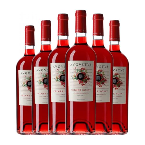 Augustus Primer Rosat Penedès 75 cl Rosé-Wein (Karton mit 6 Flaschen von 75 cl) von Cellers Avgvstvs Forvm