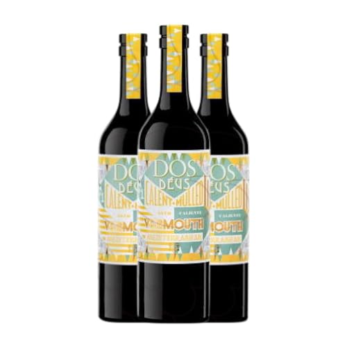 Wermut Bellmunt del Priorat Dos Déus Calent Mulled Blanco 75 cl (Schachtel mit 3 Flaschen von 75 cl) von Cellers Bellmunt del Priorat - Priorat B&D Lab