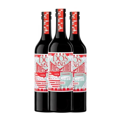 Wermut Bellmunt del Priorat Dos Déus Calent Mulled Rojo 75 cl (Schachtel mit 3 Flaschen von 75 cl) von Cellers Bellmunt del Priorat - Priorat B&D Lab