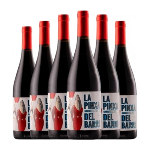 Cellers Tarrone La Pinxa del Barri Tinto Terra Alta Eiche 75 cl Rotwein (Karton mit 6 Flaschen von 75 cl) von Cellers Tarrone