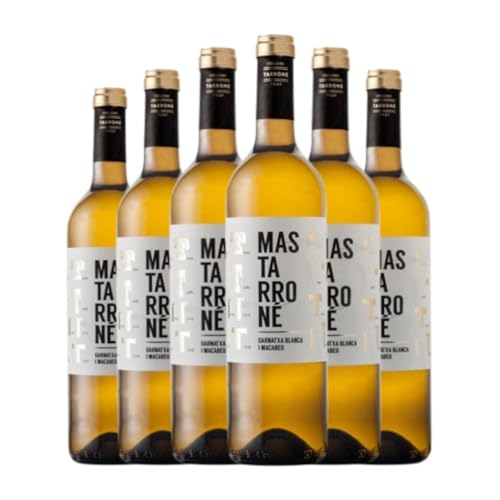 Cellers Tarrone Mas Blanc Terra Alta Jung 75 cl Weißwein (Karton mit 6 Flaschen von 75 cl) von Cellers Tarrone