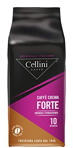 Cellini Caffè Crema Forte Ganze Bohne, 1000 g, 1er Pack (1 x 1 kg) von Cellini