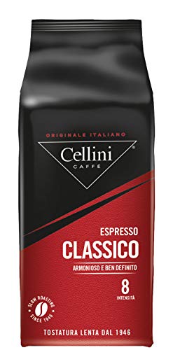Cellini Classico Ganze Bohne, 1000 g, 1er Pack (1 x 1 kg) von Cellini