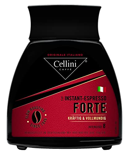 Cellini Instant-Espresso Forte Glas (1 x 100 g) von Cellini