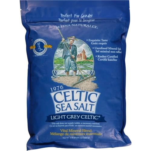 Celtic Sea Salt Bag, Light Grey, 5 Pound von Celtic Sea Salt