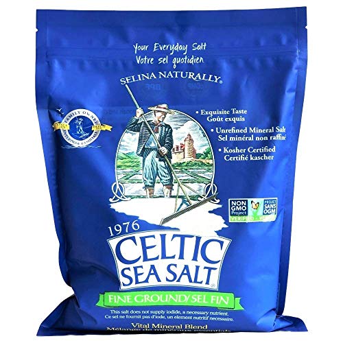 Celtic Sea Salt Beutel, fein geschliffen, 5 Pfund von Celtic Sea Salt