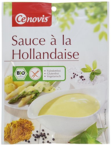 Cenovis Bio Sauce Hollandaise, glutenfrei und vegetarisch, 6er Pack (6 x 25 g) von Cenovis