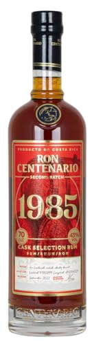 Centenario Rum 1985 Second Batch 43% - 700ml von Ron Centenario