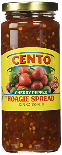 Cento Diced Hot Cherry Pepper (Hot) Hoagie Spread, 2 Pack by Cento von Cento