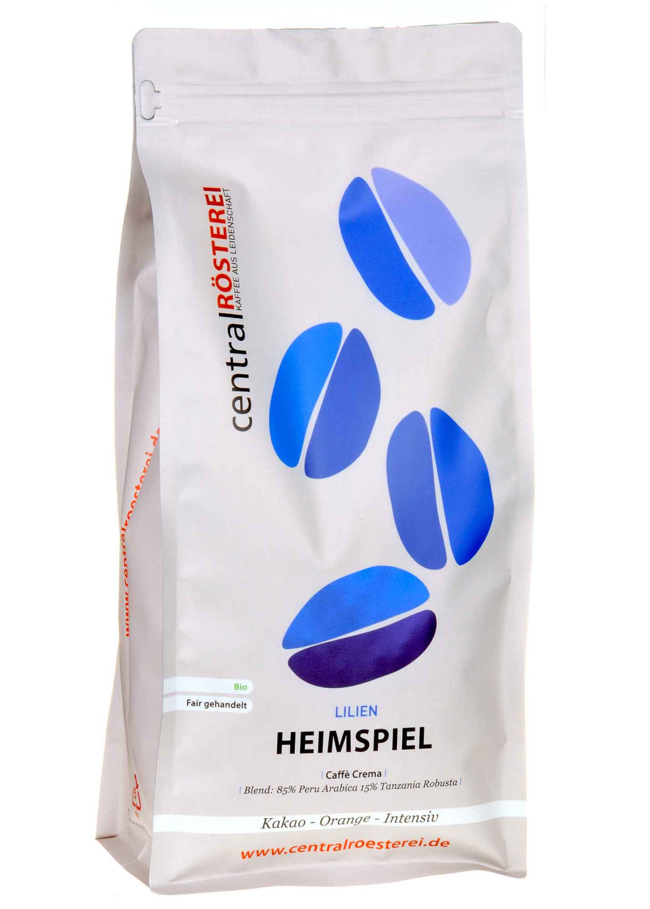 CentralRösterei Heimspiel Caffè Crema 1kg bio von CentralRösterei