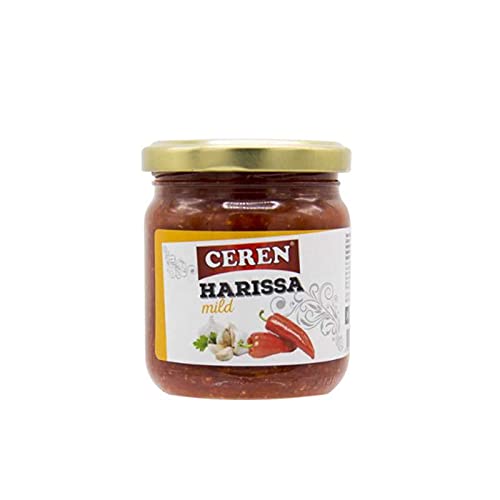 Ceren - Harissa - Milde Pepperoni Paste, 1er Pack (1 x 190g) von FOXCUP