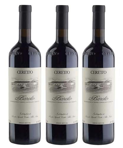 3x 0,75l - 2020er - Ceretto - Barolo D.O.C.G. - Piemonte - Italien - Rotwein trocken von Ceretto