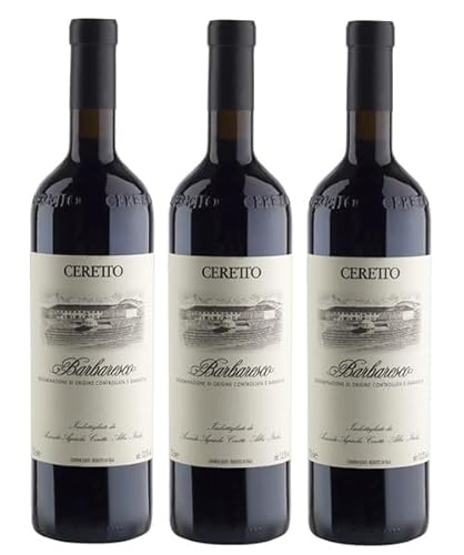 3x 0,75l - 2021er - Ceretto - Barbaresco D.O.C.G. - Piemonte - Italien - Rotwein trocken von Ceretto