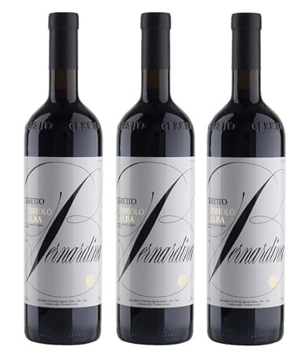 3x 0,75l - 2022er - Ceretto - Bernardina - Nebbiolo d'Alba D.O.P. - Piemonte - Italien - Rotwein trocken von Ceretto