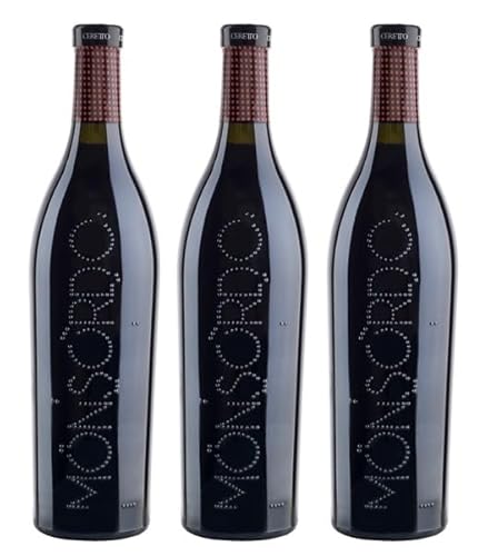 3x 0,75l - 2022er - Ceretto - Monsordo - Rosso - Langhe D.O.P. - Piemonte - Italien - Rotwein trocken von Ceretto