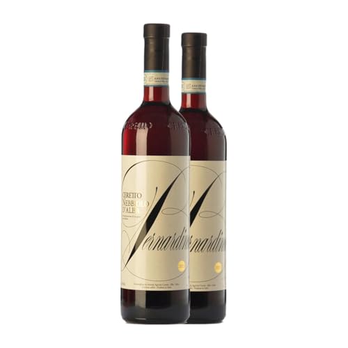 Ceretto Bernardina Nebbiolo Nebbiolo d'Alba 75 cl Rotwein (Karton mit 2 Flaschen von 75 cl) von Ceretto