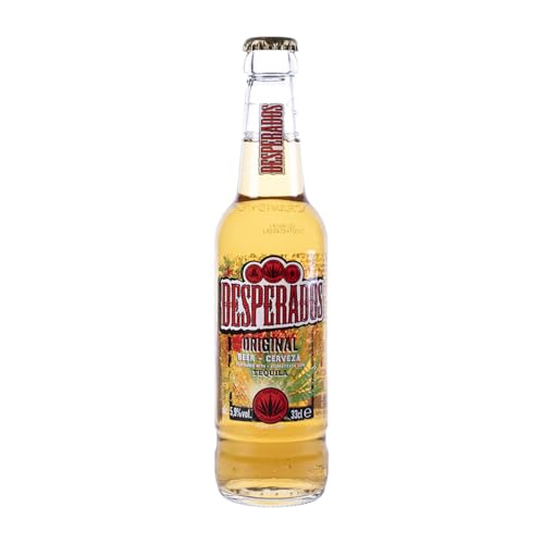 Bier 6 Einheiten Box Desperados Drittel-Liter-Flasche 33 cl von Cervezas Desperados