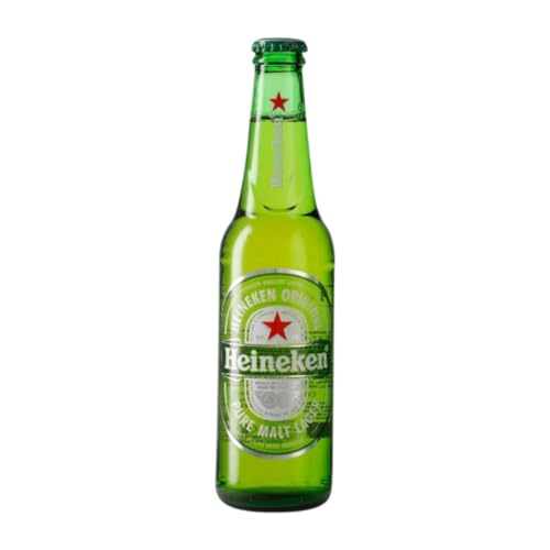 Bier 24 Einheiten Box Heinek Drittel-Liter-Flasche 33 cl von Cervezas Heineken