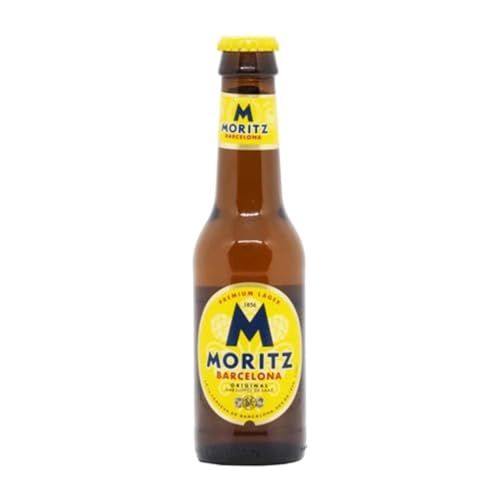 Bier 12 Einheiten Box Moritz Kleine Flasche 20 cl von Cervezas Moritz