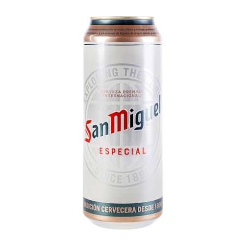 Bier 24 Einheiten Box San Miguel Alu-Dose 50 cl von Cervezas San Miguel