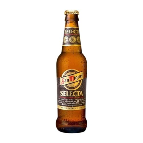 Bier 24 Einheiten Box San Miguel Selecta Drittel-Liter-Flasche 33 cl von Cervezas San Miguel