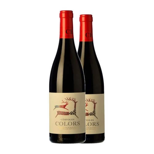 Cérvoles Colors Costers del Segre Jung Magnum-Flasche 1,5 L Rotwein (Karton mit 2 Magnum-Flasche von 1,5 L) von Cérvoles Celler