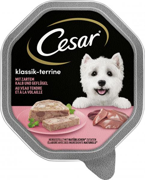 Cesar Klassik-Terrine mit zartem Kalb und Geflügel von Cesar