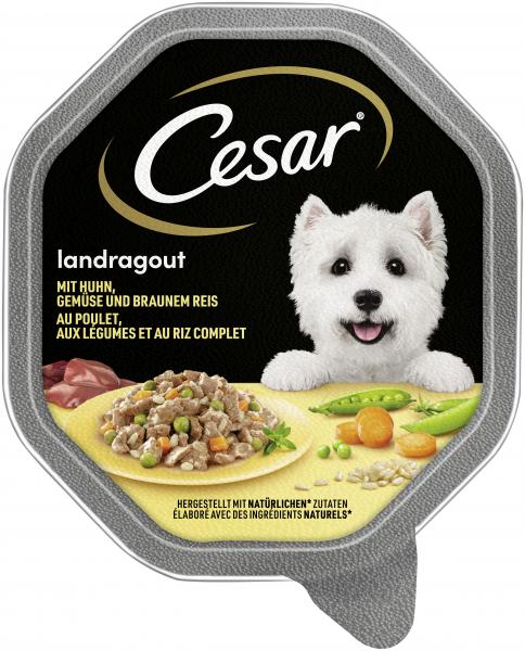 Cesar Landragout mit Huhn, Gemüse und braunem Reis von Cesar