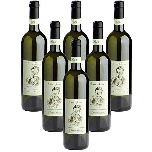 Roero Arneis Cesare Pavese Vino frizzante Vallebelbo Vini Spumanti Piemonte weib wein 6 flaschen 75 cl. von Cesare Pavese