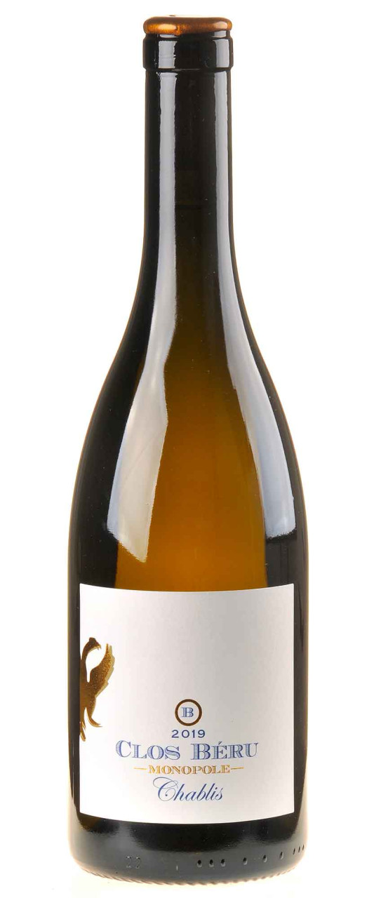 Château de Béru Chablis Clos Béru Monopole Bio 2019 von Château de Béru