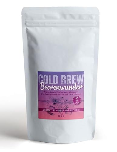 Cold Brew "Beerenwunder" Früchteteemischung mit Brombeer-Himbeer-Note, 100g in Cha Cult - Qualität von Cha Cult