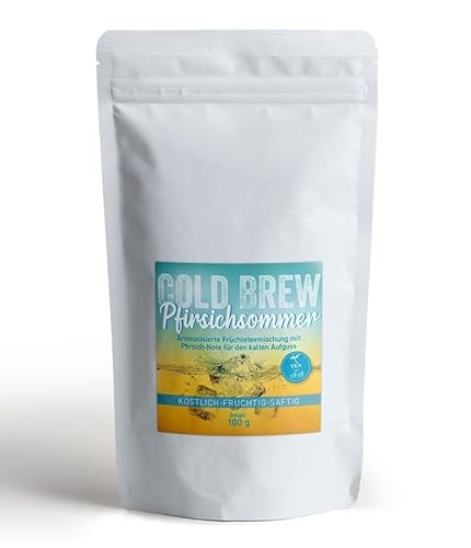 Cold Brew "Pfirsichsommer" Früchteteemischung mit Pfirsich-Note, 100g in Cha Cult - Qualität von Cha Cult