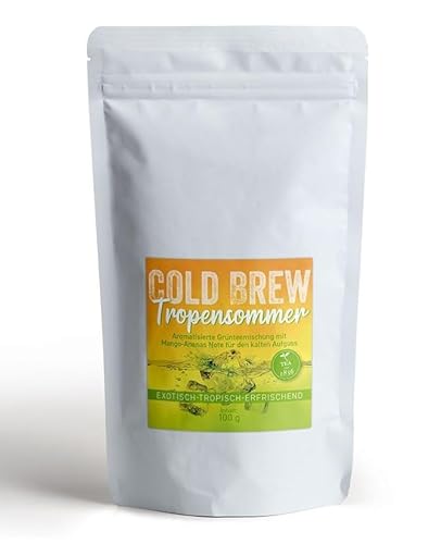 Cold Brew "Tropensommer" Grünteemischung mit Mango-Ananas-Note, 100g in Cha Cult - Qualität von Cha Cult